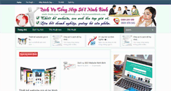 Desktop Screenshot of dichvuninhbinh.com